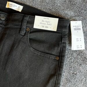 Super skinny black Jean